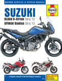 SUZUKI DL650 V-STROM & SFV650 GLADIUS: (04 - 13) paperback hayns manual