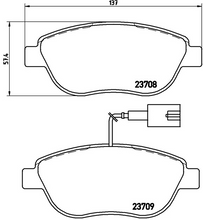 Load image into Gallery viewer, Brembo Brake Pad, P 23 137