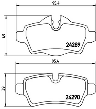 Load image into Gallery viewer, Brembo Brake Pad, P 06 052