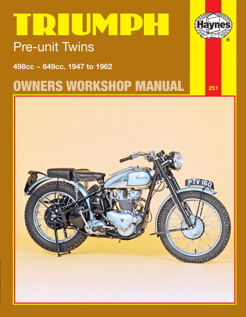 Triumph Pre-Unit Twins (47 - 62) Haynes Repair Manual