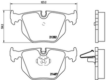 Load image into Gallery viewer, Brembo Brake Pad, P 06 020