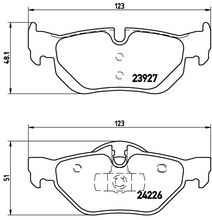 Load image into Gallery viewer, Brembo Brake Pad, P 06 038