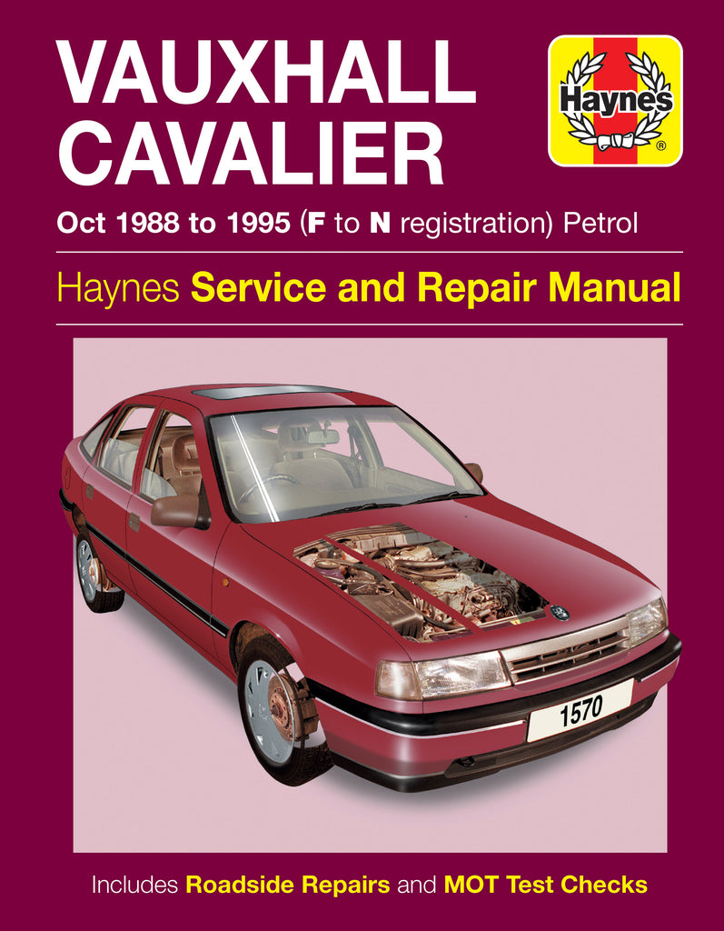 Vauxhall Cavalier Petrol (Oct 88 - 95) Haynes Repair Manual (Hardback)