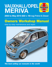 Load image into Gallery viewer, Vauxhall/Opel Meriva Petrol &amp; Diesel (03 - May 10) Haynes Manual (Paperback)