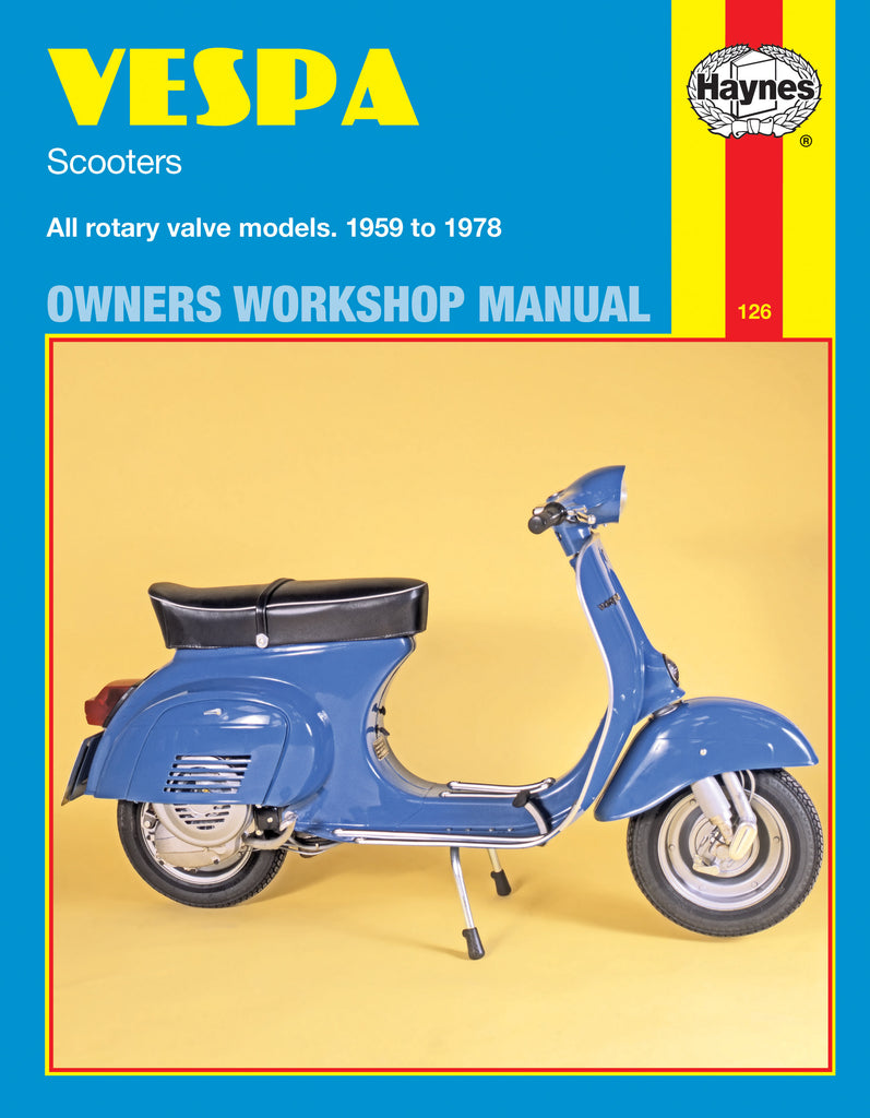 Vespa Scooters (59 - 78) Haynes Repair Manual