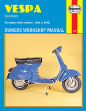 Load image into Gallery viewer, Vespa Scooters (59 - 78) Haynes Repair Manual