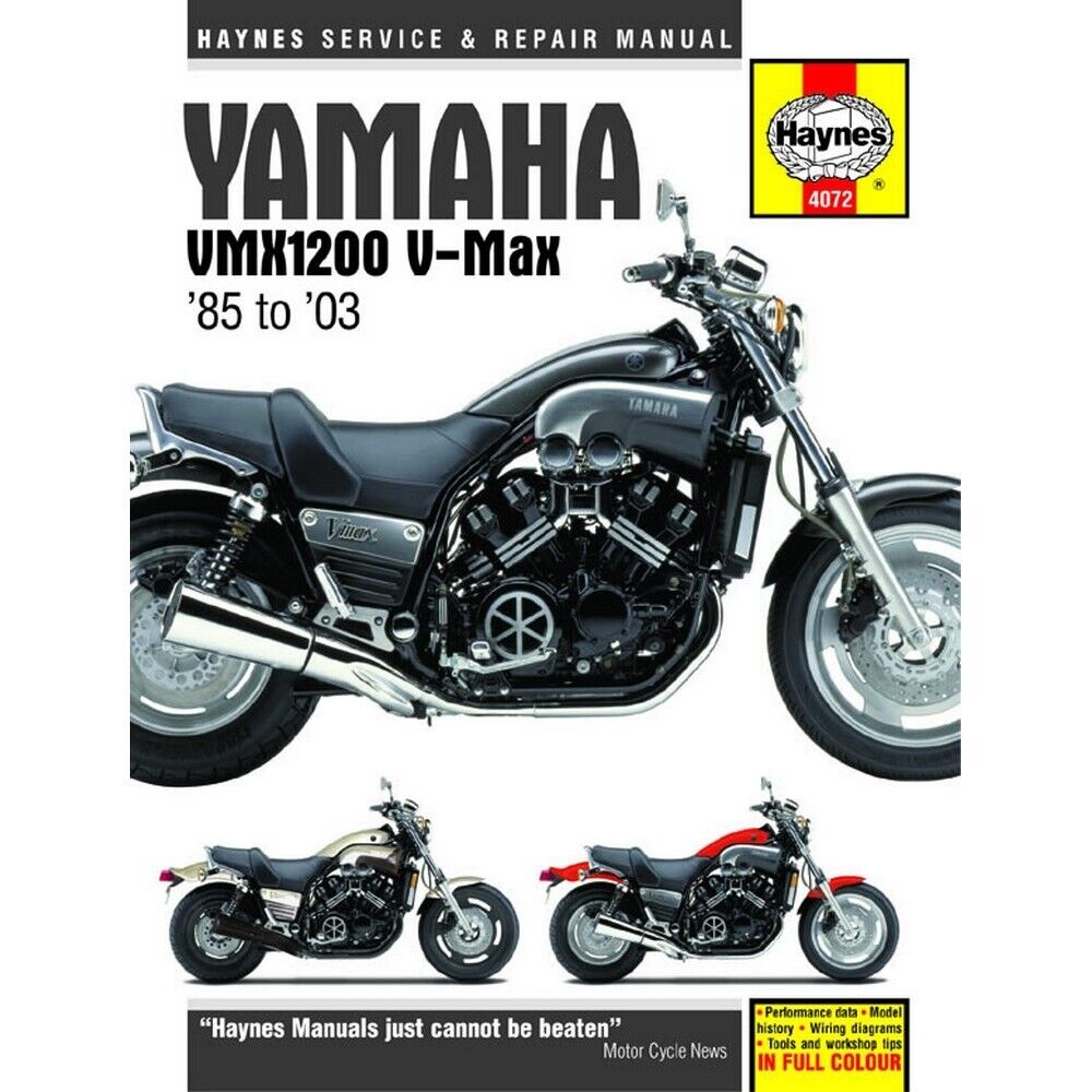 Yamaha VMX1200 V-Max 85-03 Haynes Manual Workshop Service Book