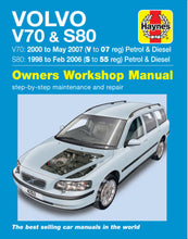 Load image into Gallery viewer, Haynes Volvo V70 &amp; S80