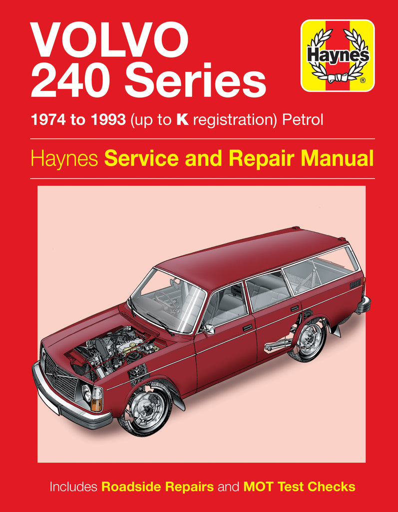 Volvo 240 Series Petrol (74 - 93) Haynes Repair Manual