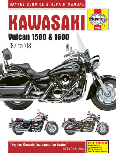 Kawasaki Vulcan 1500 & 1600 (87 - 08) Haynes Repair Manual (Paperback)