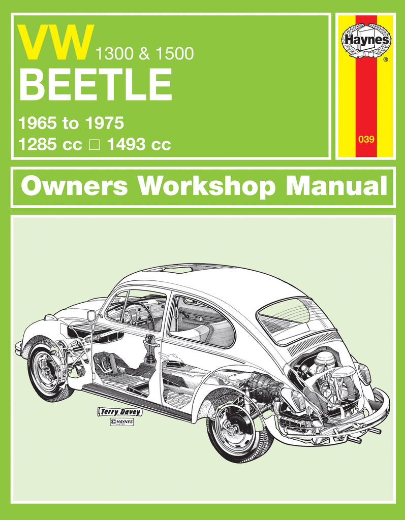 Haynes VW Beetle 1965-1975 Manual
