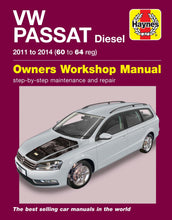 Load image into Gallery viewer, Volkswagen Passat Diesel (11-14) 60 to 64 Haynes Repair Manual (Paperback)