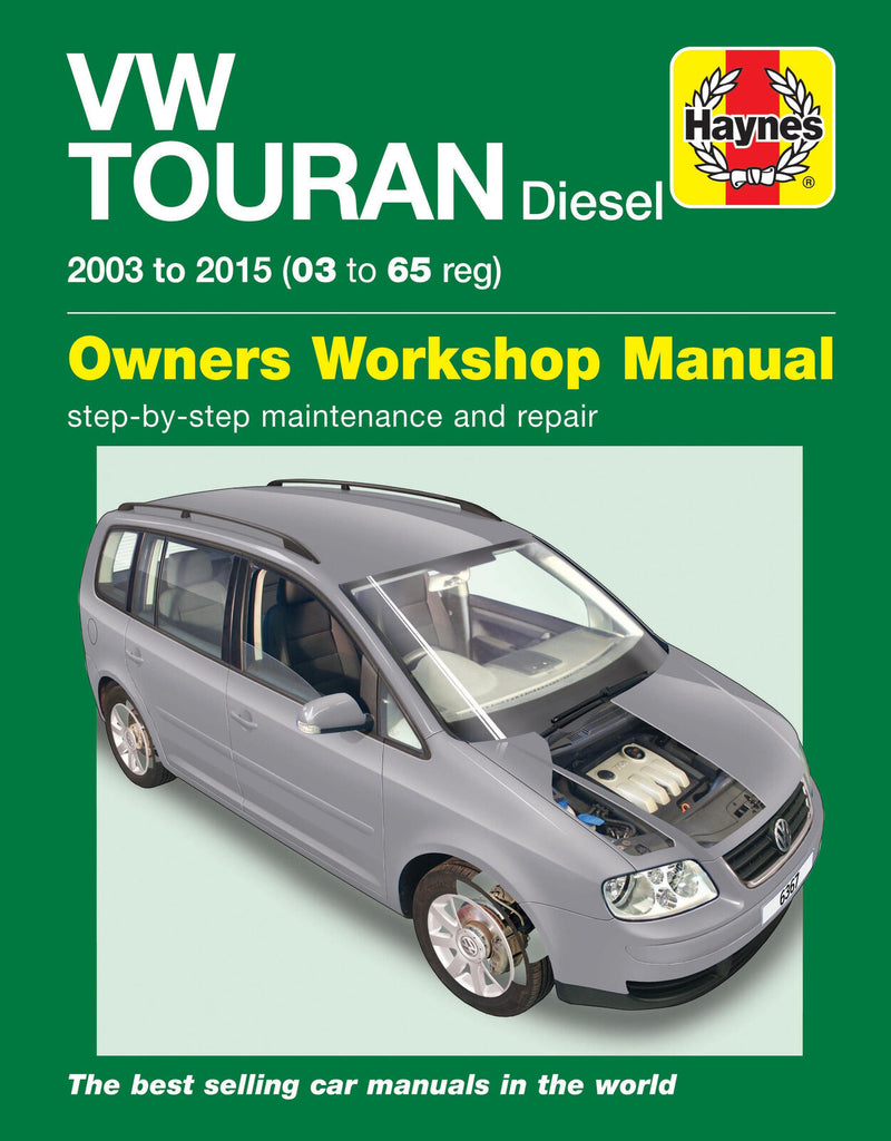 Volkswagen Touran Diesel (03 - 15) 03 to 65 Haynes Repair Manual (Paperback)