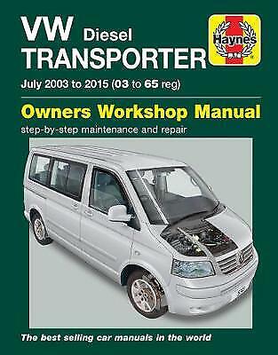 VW Transporter Diesel (July 03 - '15) Owners Workshop Manual