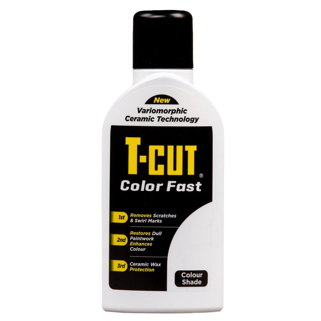 T-Cut Color Fast White Ceramic Wax Polish Scratch Remover Colour Enhancer