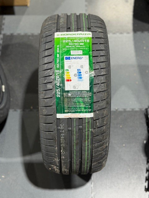 1x Roadcruza RA760 225/40/18 92W XL EV Compatible Road Tyre