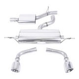 Milltek Audi TT Mk2 3.2 quattro 2006-2010 Cat-back Exhaust - Resonated - SSXAU146-1