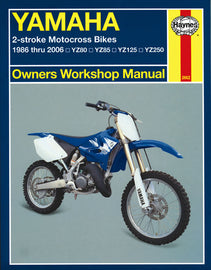 Yamaha 2-stroke Motocross Bikes (86 - 06) Haynes Repair Manual (Paperback)