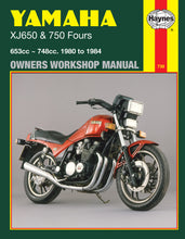 Load image into Gallery viewer, Yamaha XJ650 &amp; 750 Fours (80 - 84) Haynes Repair Manual