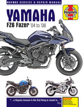 Load image into Gallery viewer, Yamaha FZ6 Fazer (04 - 08) Haynes Repair Manual (Paperback)