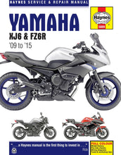 Load image into Gallery viewer, Yamaha XJ6 &amp; FZ6R (2009-2015) Haynes Repair Manual (Paperback)