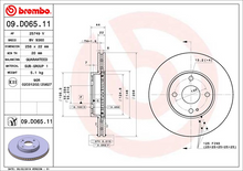 Load image into Gallery viewer, Brembo Painted Brake Disc, 09.D065.11