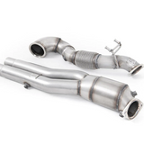 Milltek Audi TT Mk3 TTRS 2.5TFSI Quattro (OPF/GPF Models) 2019-2023 Large Bore Downpipe and Hi-Flow Sports Cat Exhaust,SSXAU818-6