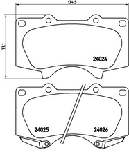 Load image into Gallery viewer, Brembo Brake Pad, P 83 102