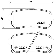 Load image into Gallery viewer, Brembo Brake Pad, P 30 025