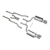 Milltek Audi S4 4.2 V8 quattro B7 Saloon/Sedan Avant & Cabriolet 2004-2009 Cat-back Exhaust - Non Resonated, SSXAU048-1