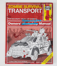 Load image into Gallery viewer, Haynes Zombie Survival Transport Hardback Book Owner&#39;s Apocalyptic Manual New