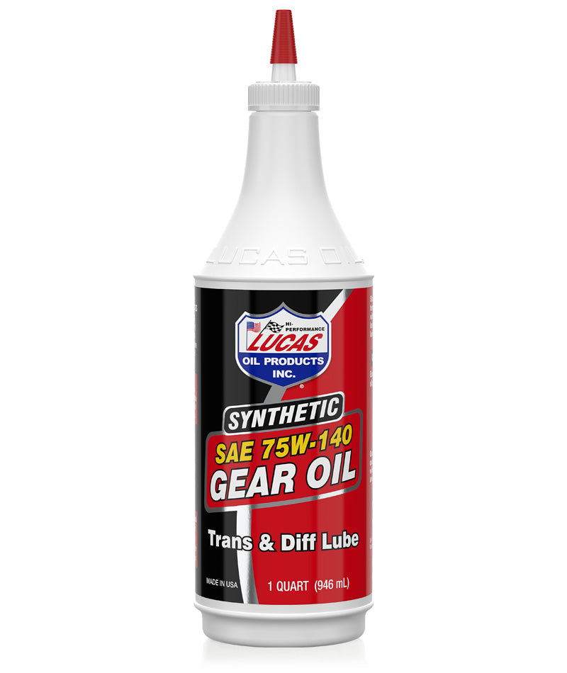 Lucas Oil Synthetic SAE 75w-140 Gear Oil 1L