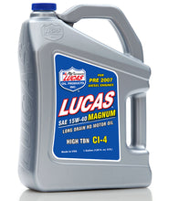 Load image into Gallery viewer, Lucas Oil 15w-40 Magnum Long Drain Motor Oil 5L - 10126