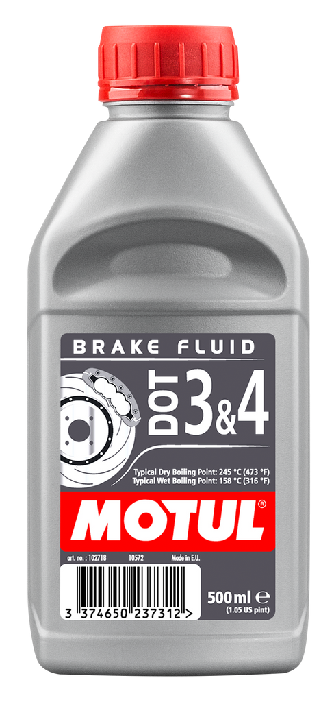 Motul Dot 3&4 Brake Fluid 500ml