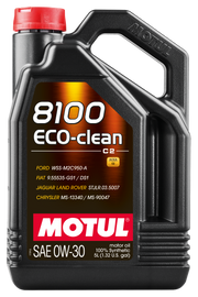 Motul 8100 ECO-Clean 0W-30 Engine Oil 5L