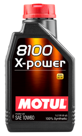 Motul 8100 X-Power 10W-60 Engine Oil 1L