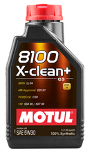 Load image into Gallery viewer, Motul 8100 X-Clean Plus 5W-30 Engine Oil 1L