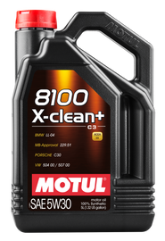 Motul 8100 X-Clean + 5W-30 Engine Oil 5L