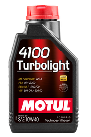 Motul 4100 Turbolight 10W-40 Engine Oil 1L