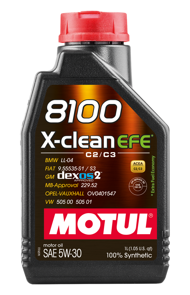 Motul 8100 X-Clean EFE Engine Oil 5W-30 1L