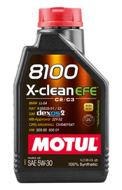 Motul 8100 X-Clean EFE Engine Oil 5W-30 1L