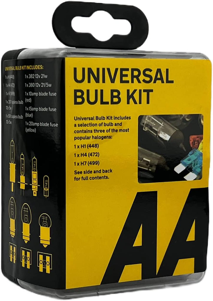 AA Compact Universal Car Bulb/Fuse Kit AA0552
