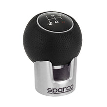 Load image into Gallery viewer, Sparco Shift Gear Knob - Black/Silver