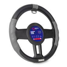 Load image into Gallery viewer, Sparco SPC Classic Steering Wheel Cover/Protector - Grey/Black