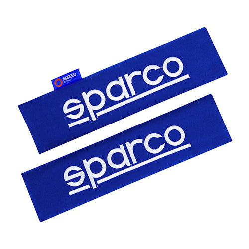 Sparco Seat Belt Padding 2 Units - Blue