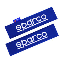 Load image into Gallery viewer, Sparco Seat Belt Padding 2 Units - Blue
