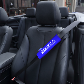 Sparco Seat Belt Padding 2 Units - Blue