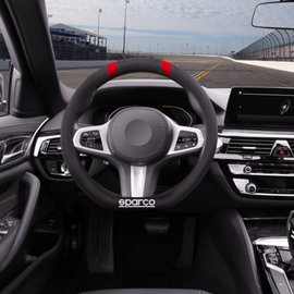 Sparco Steering Wheel Cover - Red