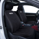 Sparco 9 Piece Seat Cover Set Black