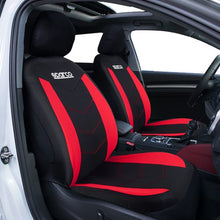 Load image into Gallery viewer, Sparco 9 Piece Seat Cover Set Black/Red